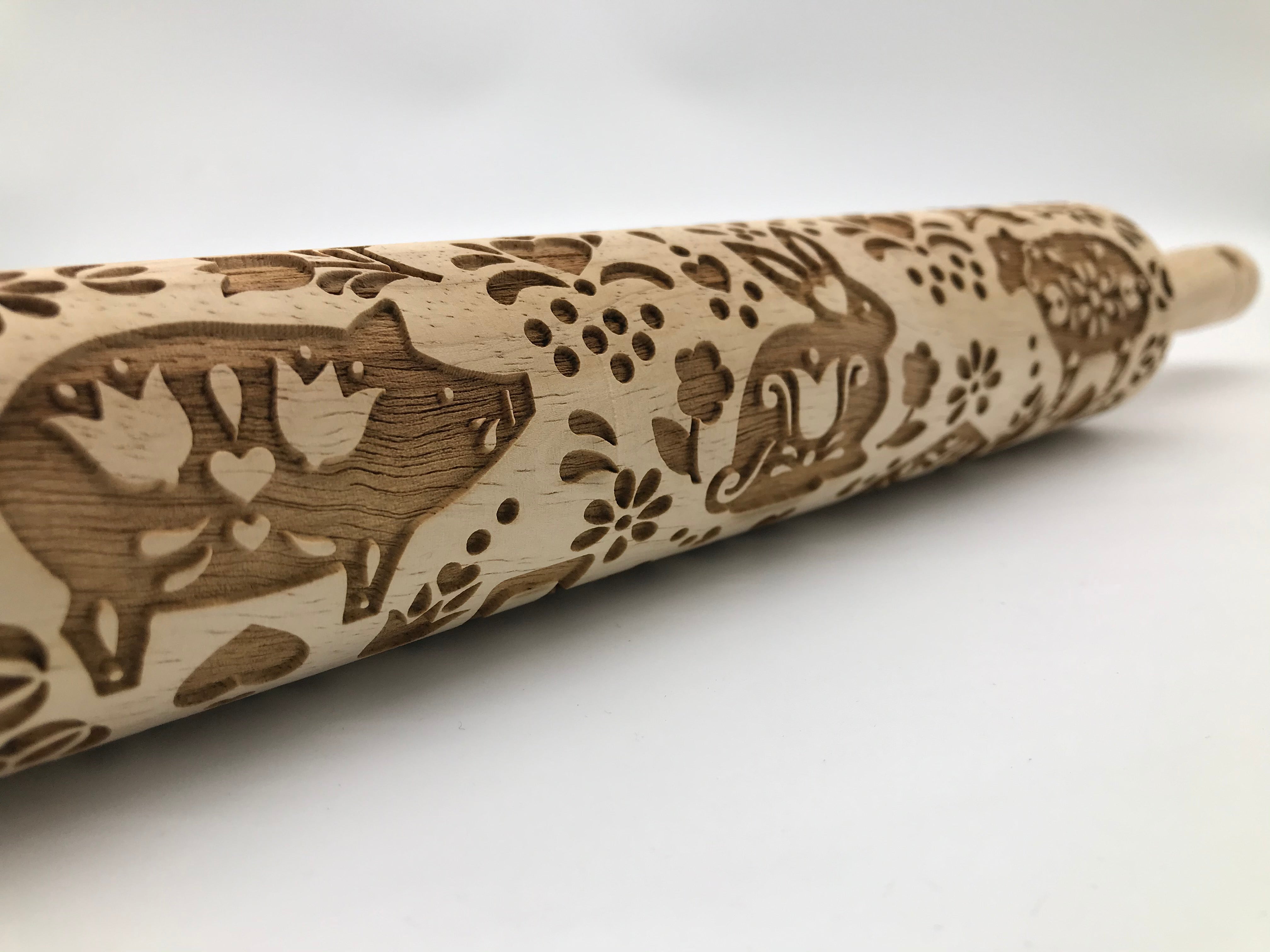 Farm Dala Embossed Rolling Pin – Baking & Pottery