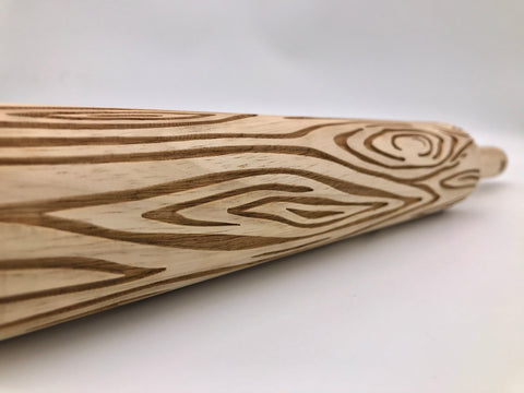 Wood Grain Rolling Pin