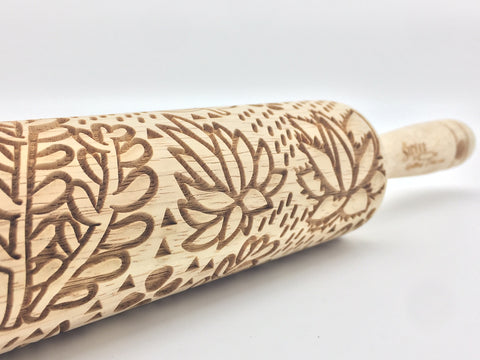 Succulents Rolling Pin