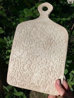 Floral Swirl Embossed Rolling Pin – Baking & Crafting