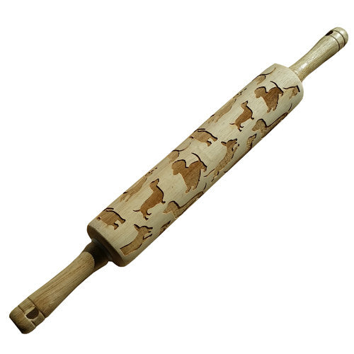 Embossed Dachshund Dogs Rolling Pin – Baking & Crafting