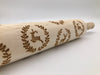 Embossed Regal Animals Rolling Pin – Baking and Pottery